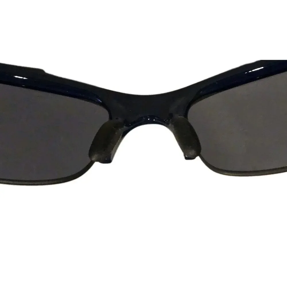 NEW Oakley Flak Jacket MHP Blue Frame Grey Lens Y2K Vintage Sunglasses AUTHENTIC